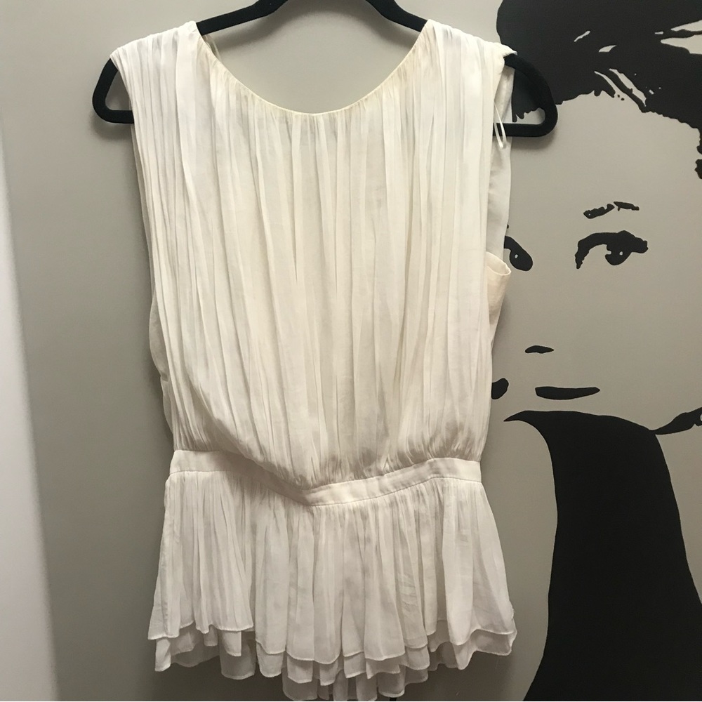 ZARA peplum blouse